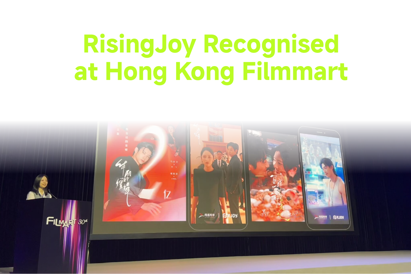 RisingJoy Recognised at Hong Kong Filmmart