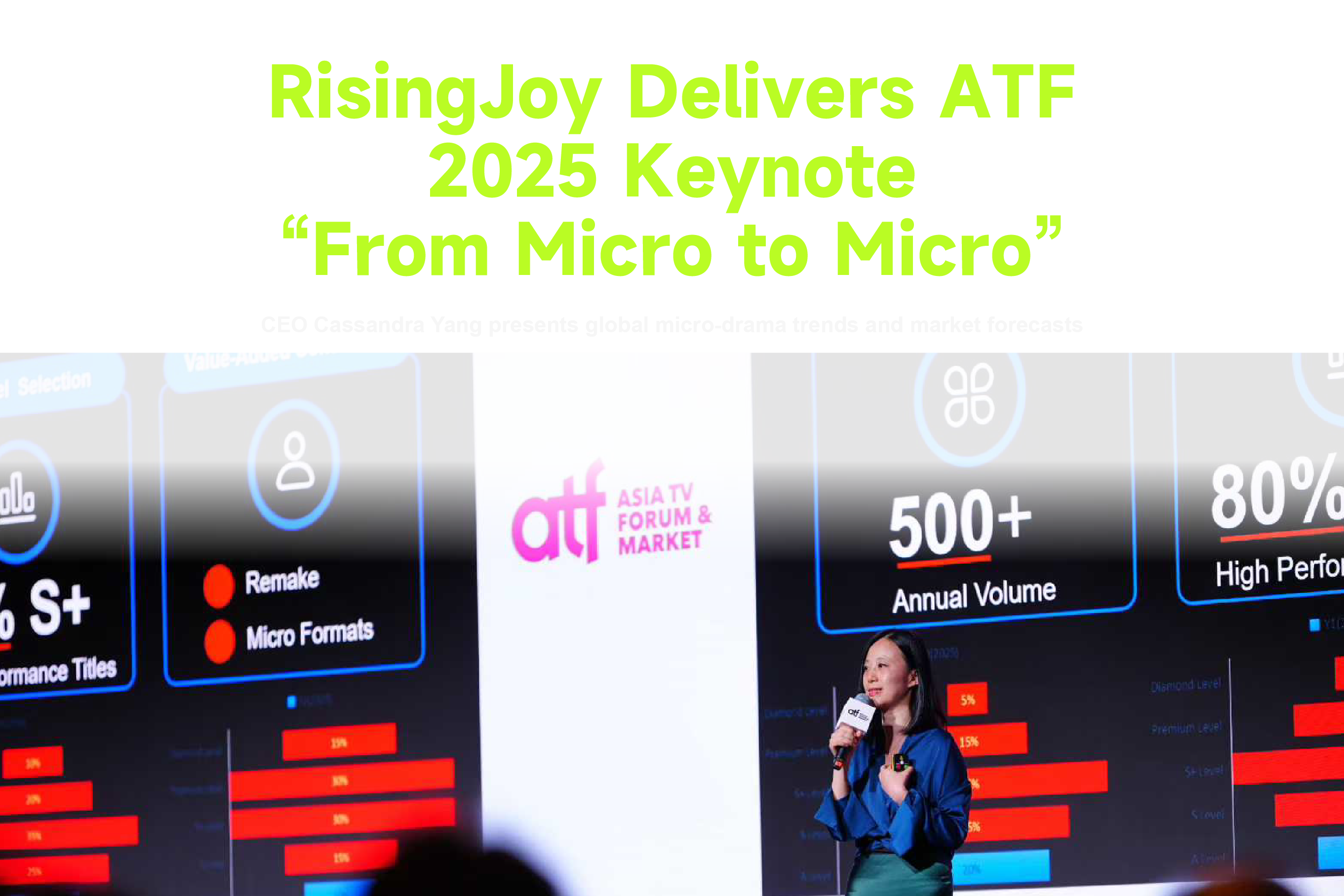 RisingJoy Delivers ATF 2025 Keynote“From Micro to Micro“